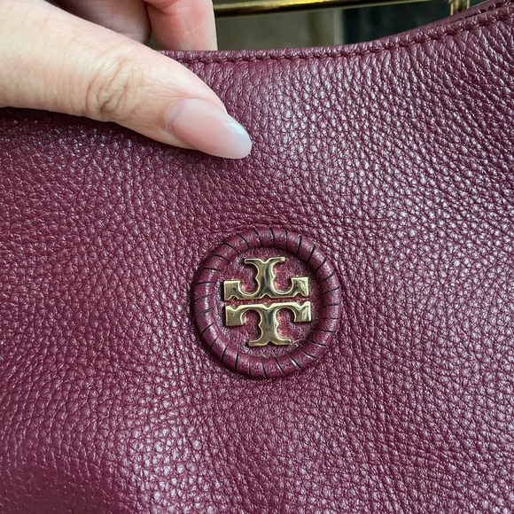 Beautiful Tory Burch Agate Whipstitch hobo bag - Picture 13 of 16
